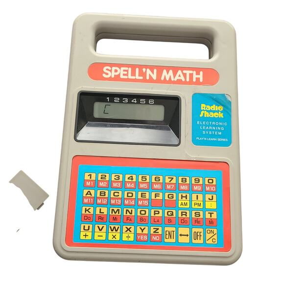 Spell 'N Math Cat. No. 60-1093 Radio Shack Electronic Learning Educational Toy - Picture 2 of 9